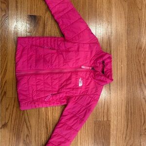 The North Face Toddler Infant Girls Puffer Full Zip Jacket Size 4T Pink